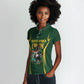 South Africa Rugby National Heritage Custom Women Polo Shirt Traditional Ndebele Inspired