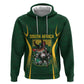 South Africa Rugby National Heritage Custom Zip Hoodie Traditional Ndebele Inspired