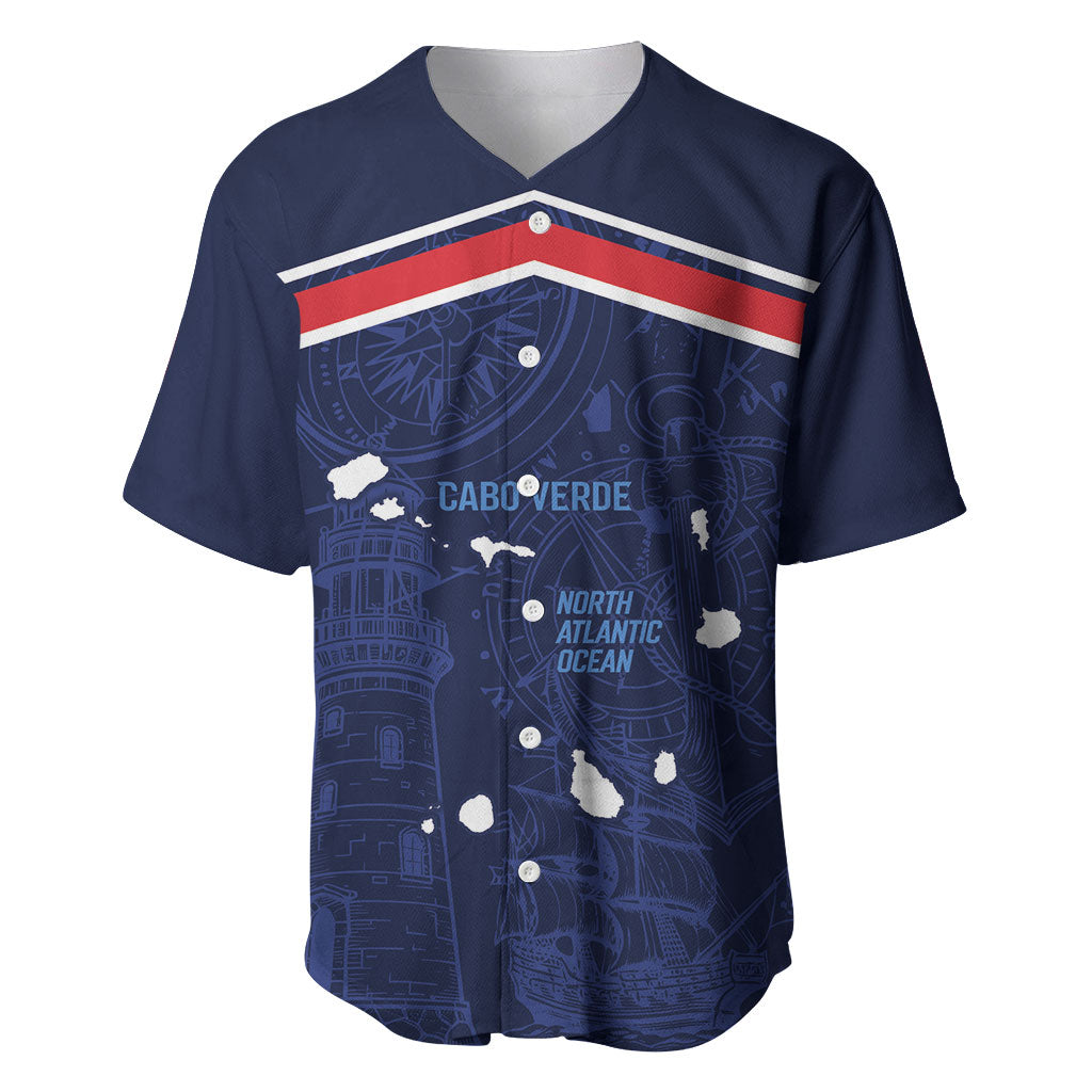 Cape Verde Small Island Big Stage Custom Baseball Jersey Guardian of the Atlantic