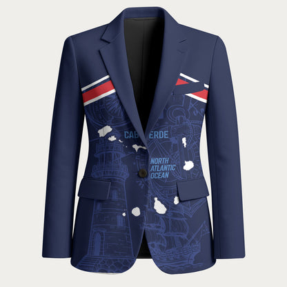 Cape Verde Small Island Big Stage Custom Blazer Guardian of the Atlantic