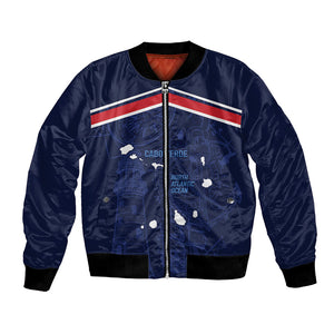 Cape Verde Small Island Big Stage Custom Bomber Jacket Guardian of the Atlantic