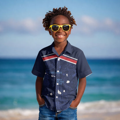 Cape Verde Small Island Big Stage Custom Kid Hawaiian Shirt Guardian of the Atlantic