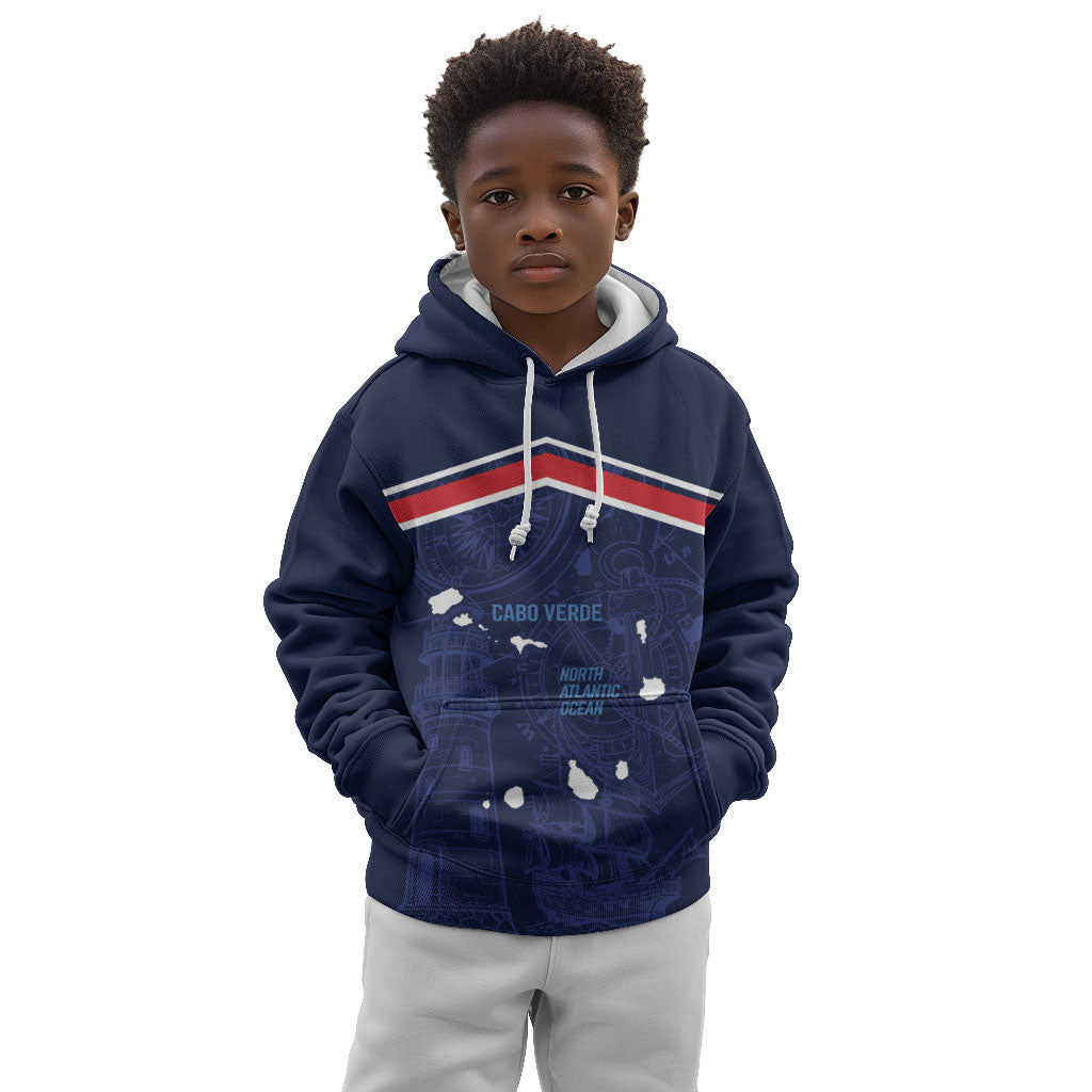 Cape Verde Small Island Big Stage Custom Kid Hoodie Guardian of the Atlantic