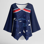 Cape Verde Small Island Big Stage Custom Kimono Sleeve Blouse Guardian of the Atlantic