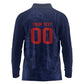 Cape Verde Small Island Big Stage Custom Long Sleeve Polo Shirt Guardian of the Atlantic