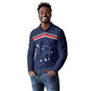 Cape Verde Small Island Big Stage Custom Long Sleeve Polo Shirt Guardian of the Atlantic