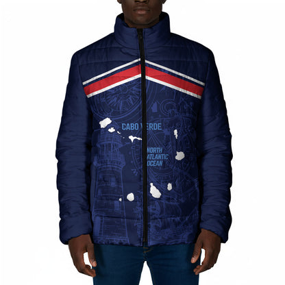 Cape Verde Small Island Big Stage Custom Padded Jacket Guardian of the Atlantic