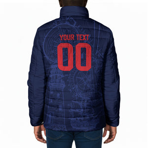 Cape Verde Small Island Big Stage Custom Padded Jacket Guardian of the Atlantic