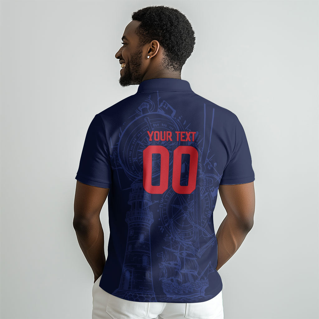 Cape Verde Small Island Big Stage Custom Polo Shirt Guardian of the Atlantic
