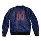 Cape Verde Small Island Big Stage Custom Sleeve Zip Bomber Jacket Guardian of the Atlantic