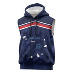 Cape Verde Small Island Big Stage Custom Sleeveless Hoodie Guardian of the Atlantic