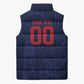 Cape Verde Small Island Big Stage Custom Sleeveless Puffer Jacket Guardian of the Atlantic