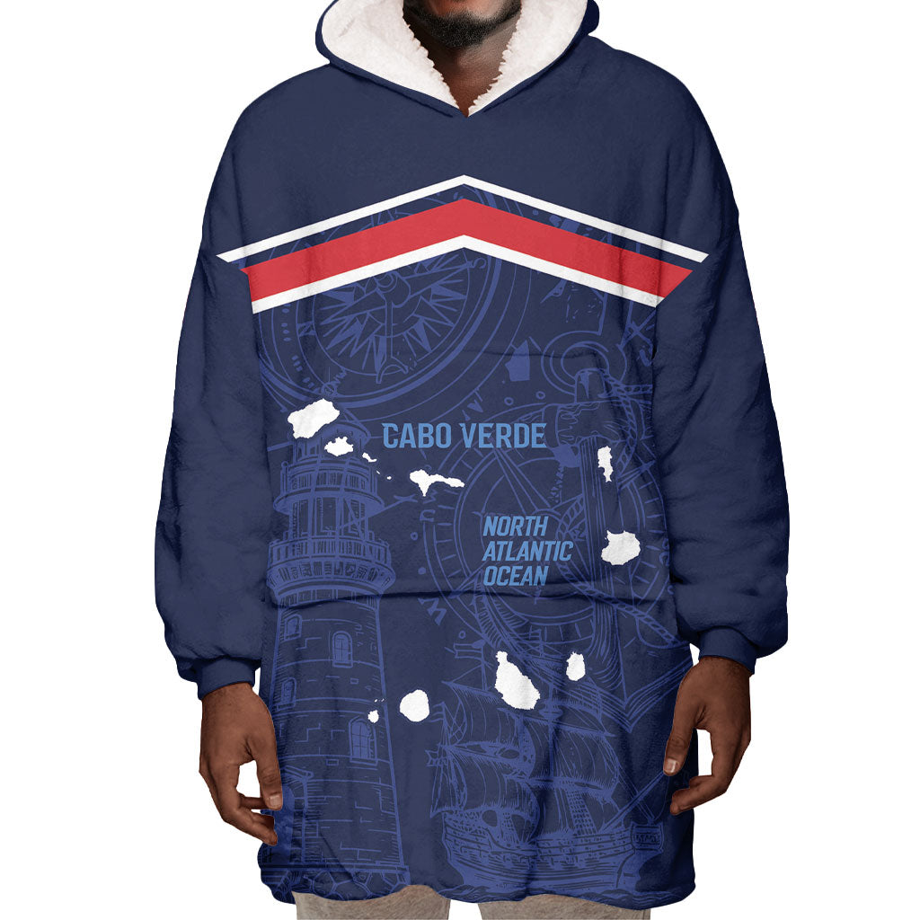 Cape Verde Small Island Big Stage Custom Wearable Blanket Hoodie Guardian of the Atlantic
