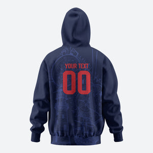 Cape Verde Small Island Big Stage Custom Zip Hoodie Guardian of the Atlantic