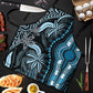 Polynesia Mixed African Dashiki Apron Afro-pacific Culture - Blue