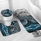 Polynesia Mixed African Dashiki Bathroom Set Afro-pacific Culture - Blue