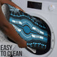 Polynesia Mixed African Dashiki Bathroom Set Afro-pacific Culture - Blue