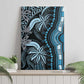 Polynesia Mixed African Dashiki Canvas Wall Art Afro-pacific Culture - Blue