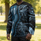 Polynesia Mixed African Dashiki Hockey Jersey Afro-pacific Culture - Blue