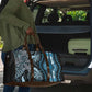 Polynesia Mixed African Dashiki Travel Bag Afro-pacific Culture - Blue