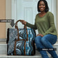 Polynesia Mixed African Dashiki Travel Bag Afro-pacific Culture - Blue