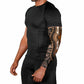 Polynesia Mixed African Dashiki Arm Sleeves Afro-pacific Culture - Gold