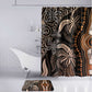 Polynesia Mixed African Dashiki Bathroom Set Afro-pacific Culture - Gold