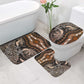 Polynesia Mixed African Dashiki Bathroom Set Afro-pacific Culture - Gold