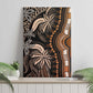 Polynesia Mixed African Dashiki Canvas Wall Art Afro-pacific Culture - Gold