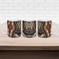 Polynesia Mixed African Dashiki Ceramic Mug Afro-pacific Culture - Gold