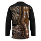 Polynesia Mixed African Dashiki Hockey Jersey Afro-pacific Culture - Gold
