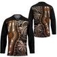 Polynesia Mixed African Dashiki Hockey Jersey Afro-pacific Culture - Gold