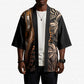 Polynesia Mixed African Dashiki Kimono Afro-pacific Culture - Gold