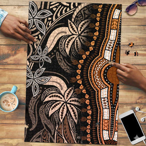 Polynesia Mixed African Dashiki Puzzle Afro-pacific Culture - Gold