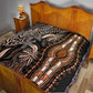 Polynesia Mixed African Dashiki Quilt Afro-pacific Culture - Gold