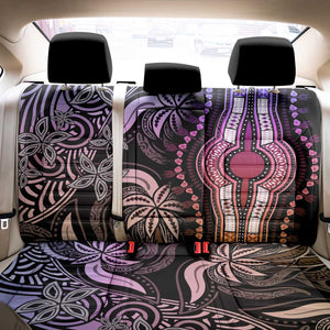 Polynesia Mixed African Dashiki Back Car Seat Cover Afro-pacific Culture - Pastel