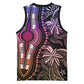 Polynesia Mixed African Dashiki Basketball Jersey Afro-pacific Culture - Pastel - African Pride