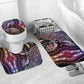 Polynesia Mixed African Dashiki Bathroom Set Afro-pacific Culture - Pastel