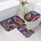 Polynesia Mixed African Dashiki Bathroom Set Afro-pacific Culture - Pastel