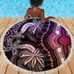 Polynesia Mixed African Dashiki Beach Blanket Afro-pacific Culture - Pastel