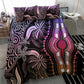 Polynesia Mixed African Dashiki Bedding Set Afro-pacific Culture - Pastel