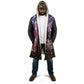Polynesia Mixed African Dashiki Cloak Afro-pacific Culture - Pastel