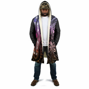 Polynesia Mixed African Dashiki Cloak Afro-pacific Culture - Pastel