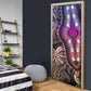 Polynesia Mixed African Dashiki Door Cover Afro-pacific Culture - Pastel