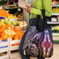 Polynesia Mixed African Dashiki Grocery Bag Afro-pacific Culture - Pastel