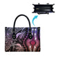 Polynesia Mixed African Dashiki Leather Bag Afro-pacific Culture - Pastel