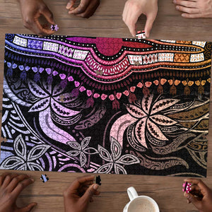 Polynesia Mixed African Dashiki Puzzle Afro-pacific Culture - Pastel