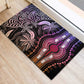 Polynesia Mixed African Dashiki Rubber Doormat Afro-pacific Culture - Pastel