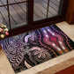 Polynesia Mixed African Dashiki Rubber Doormat Afro-pacific Culture - Pastel