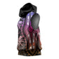 Polynesia Mixed African Dashiki Sleeveless Hoodie Afro-pacific Culture - Pastel - African Pride